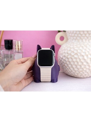 Sevimli Figürlü Akıllı Saat Şarj Standı (Istediğiniz Renk Için Sorabilirsiniz)