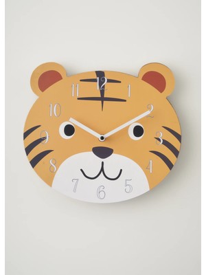Bella Maison Tiger Çocuk Saati Turuncu (26X28 Cm)