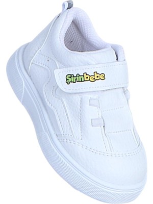 Şirin Bebe Şirin Genç ŞG11 Beyaz Erkek Çocuk Spor Ayakkabı