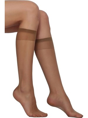 Liyuza Daymod Fit 15 Dizaltı Burunsuz Kadın Çorabı