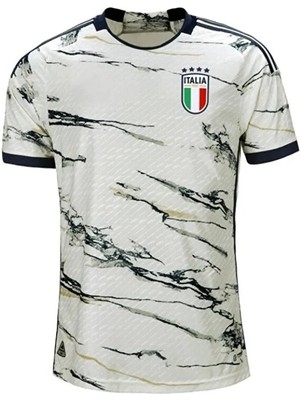 Portego Italya Özel Tasarım Mermer Desenli 2023-24 Sezonu Kısa Kollu Isimsiz Yetişkin Forması