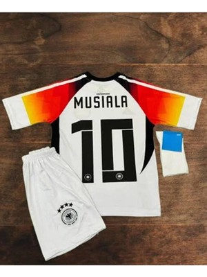 Portego Almanya Euro 2024 Jamal Musiala Iç Saha Çocuk Forması 4'lü Set