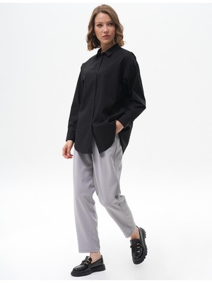 Kayra Düğmeli Poplin Gömlek  11503