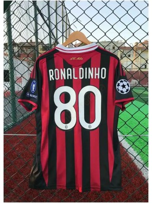 Portego A.c Milan 2009/2010 Sezonu Ronaldinho Nostalji Forması