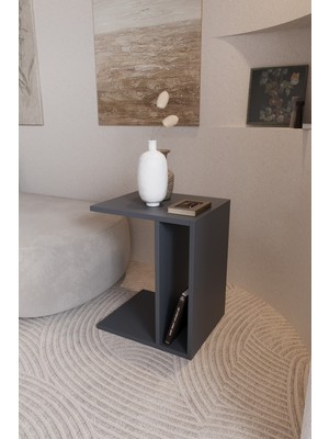 Awox Edge Modern Yan Sehpa | Modüler Salon & Oturma Odası Sehpası