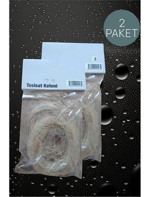 İlk El Grup Ieg™ Turk Tesisat Keteni Musluk Su Doğalgaz 2 Paket