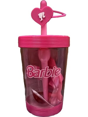 Barbie Lisanslı Askılı Plastik Şişe (535ML)
