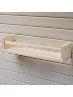 Feyza Design Ahşap Çok Amaçlı Duvar Rafı, 40X10X9 Cm, Şık ve Kullanışlı Tasarım