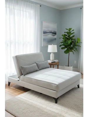 Nikshop Half Bed Uzanmalı Yatak - Baza