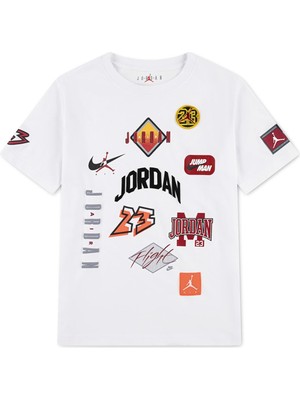 air jordan Bg Store Erkek Çocuk Beyaz Tshirt