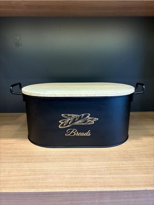 Feyza Design Paslanmaz Metal Kesme Tahtası, Ekmeklik, Dayanıklı ve Şık Tasarım