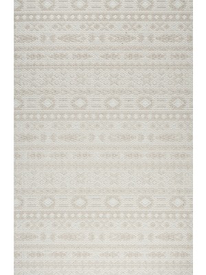 Anutya Home Krem Iskandinav Modern Tasarım Sisal Bukle Özel Ölçü Salon Oturma Odası Koridor Mutfak Halısı Yolluk