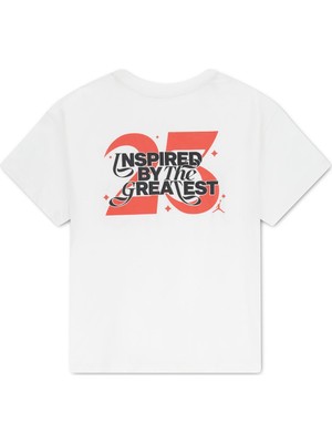air jordan Bg Store Kız Çocuk Kırık Beyaz Tshirt