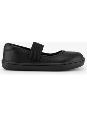 Hopfrög Smart Walker Mary Jane Havalı Siyah Barefoot Kız Babet Ayakkabı