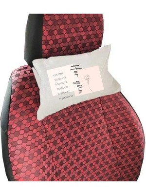 Hediye Vakti Kişiye Özel Araba Yastık Kılıfı – Motivasyon Yazılı Isimli Oto Koltuk Dekoratif Yastık Kılıfı (Içi Boş)