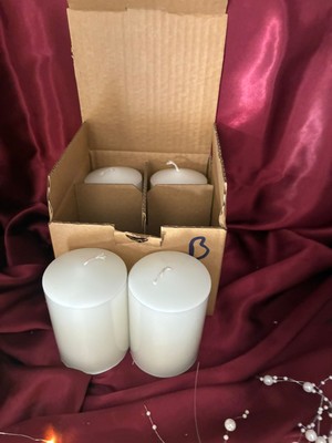 İzmir Candle 7*10 Silindir Beyaz 4'lü Set(Kilise,ayin,tören,ritüel,yoga,home,ev Dekorasyon)