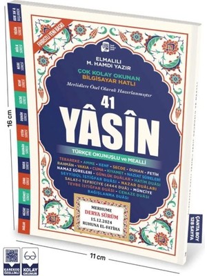 Aesco 41 Yasin Çanta Boy