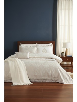 Özdilek Glory Çeyiz Seti 11 Parça - Krem