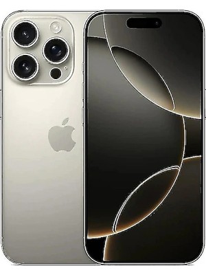 Apple Yenilenmiş IPHONE 16 Pro 128GB – Natural Titanyum (12 Ay Garantili) – B Grade