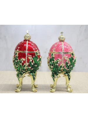 Aesco Swarovski Taşlı Yumurta - Model 6