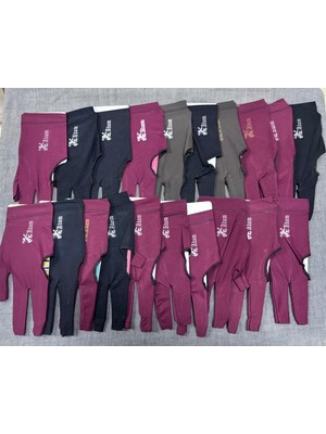 Kesik Parmak Adam Baskılı Eldiven 25 Adet