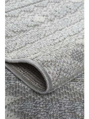 Anutya Home Gri Iskandinav Modern Tasarım Sisal Bukle Özel Ölçü Salon Oturma Odası Koridor Mutfak Halısı Yolluk