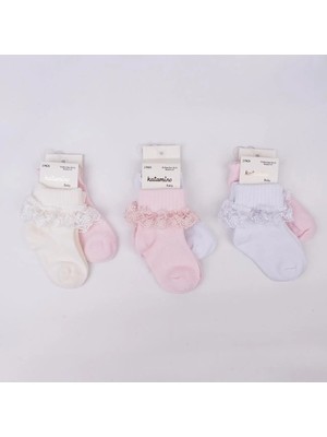 Najmaddin Katamino Akel 2'li Aks. Bebek Soket Çorap K44023 Asorti