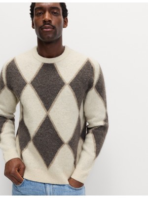 Marks & Spencer Argyle Desenli Kazak