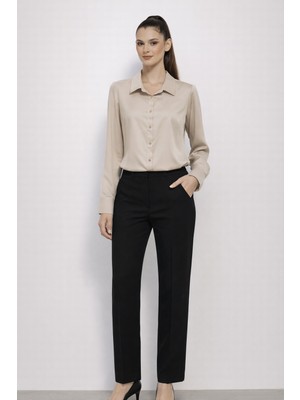 Ekol Klasik Kadın Gömlek 2502