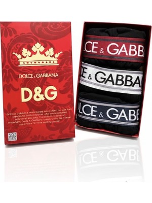 Klein Siyah Erkek 3’lü Kutulu Boxer