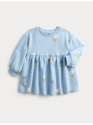 Marks & Spencer Desenli Çocuk Elbise