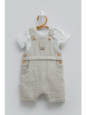 Caramell 3-18 Ay Arası Free Boy Ikili Tulum - Yeşil