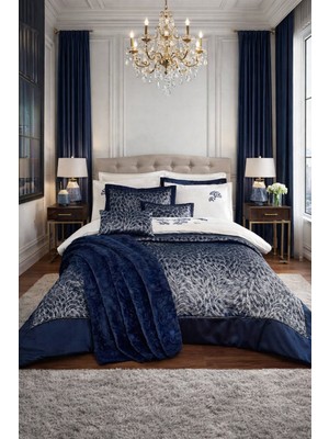 Özdilek Mirage Çeyiz Seti 11 Parça - Lacivert