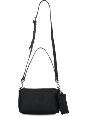 Nautica Sıyah Kadın Omuz Çantası CN7651T