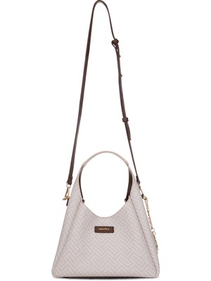 Nautica Bej-A.kahve Kadın Omuz Çantası CN7619T