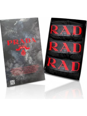 Klein Siyah Erkek 3’lü Kutulu Boxer