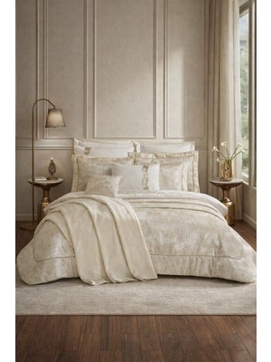 Özdilek Modernes Çeyiz Seti 11 Parça - Krem