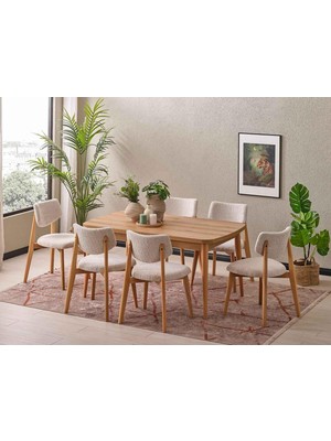 Dekorazi Leon Yemek Masası Takımı