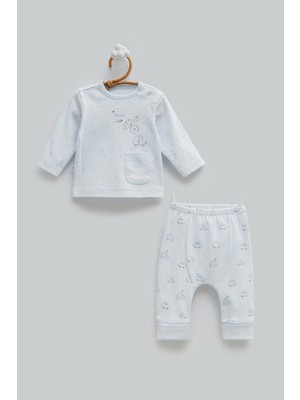 Caramell  1-6 Ay Arası First Car Ikili Takım - Mavi