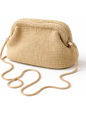 Baltaci Milano Dorota Evenıng Bag-Gold / Shoulder strap