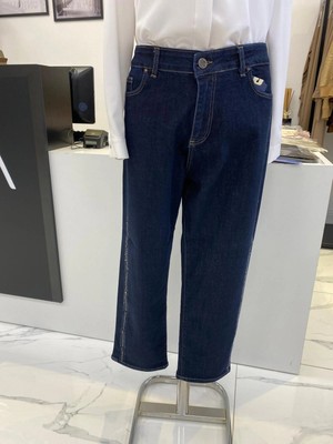 La Carte Jeans Yanları Taşlı Pantalon