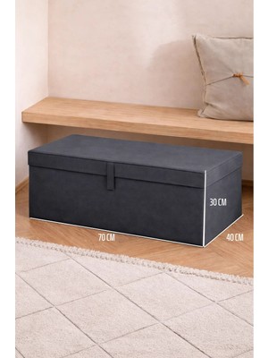 ALAS 1 Adet Çok Amaçlı Baza Altı Giysi&yastık Mega Plus Hurç