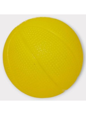 Najmaddin Köpek Oyuncağı - Plastik Düdüklü Top - Sarı