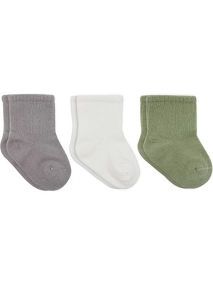 Najmaddin Bistyle Koala Boy 3'lü Penye Soket Çorap 10133 Gri