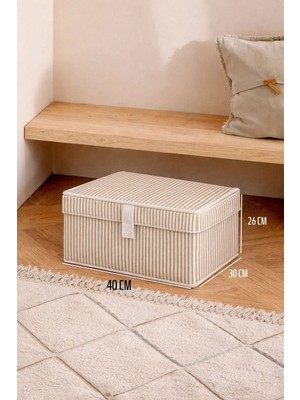 ALAS 1 Adet Çok Amaçlı Baza Altı Giysi & Yastık Mini Hurç