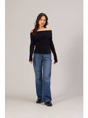 Nisan Triko Madonna Yaka Triko Kazak