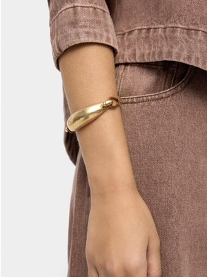 Parfois Metal Detaylı Deri Kordon Bileklik