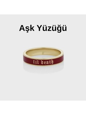 DMR Elegance 925 Ayar Gümüş Sonsuza Kadar Aşk Yüzüğü, Sevgili – Til Death Model – Erkek & Kadın