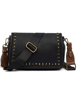 Derimod Kadın Siyah Uzun Askılı Çapraz Çanta 26PBD245318