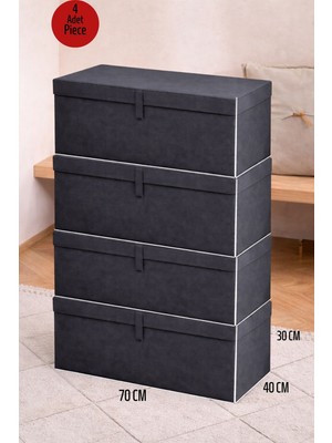 ALAS 4 Adet Çok Amaçlı Baza Altı Organizer Mega Plus Hurç